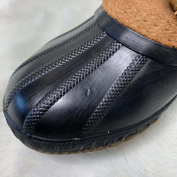 Sorel 1891-286 Kids Brown Waterproof Lace Up Duck Boots Size 3 - Picture 4 of 16